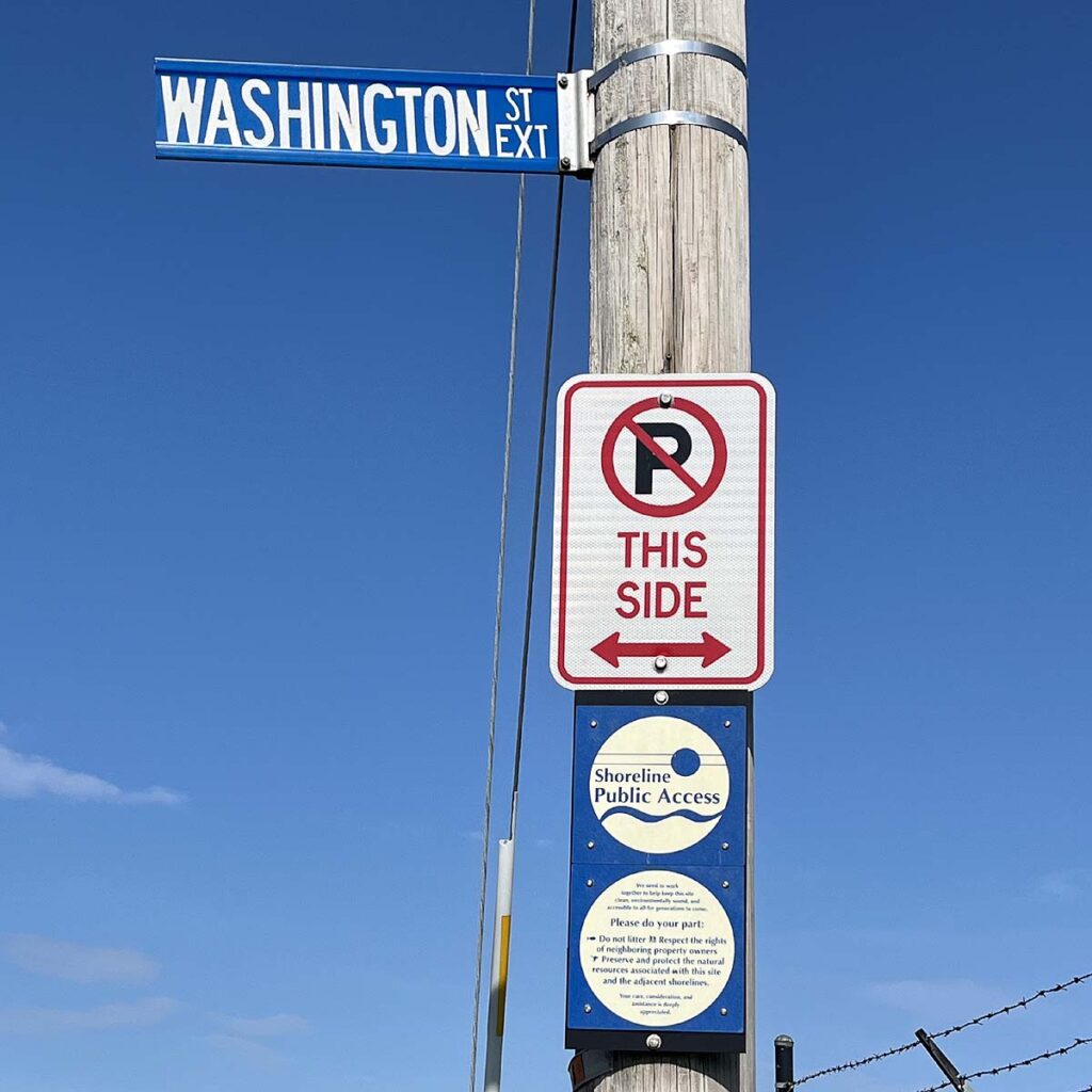 Washington Street Signage